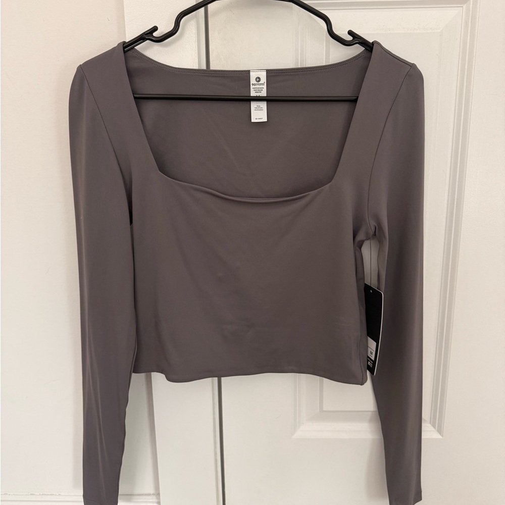 NWT Long-Sleeve Square Neck top